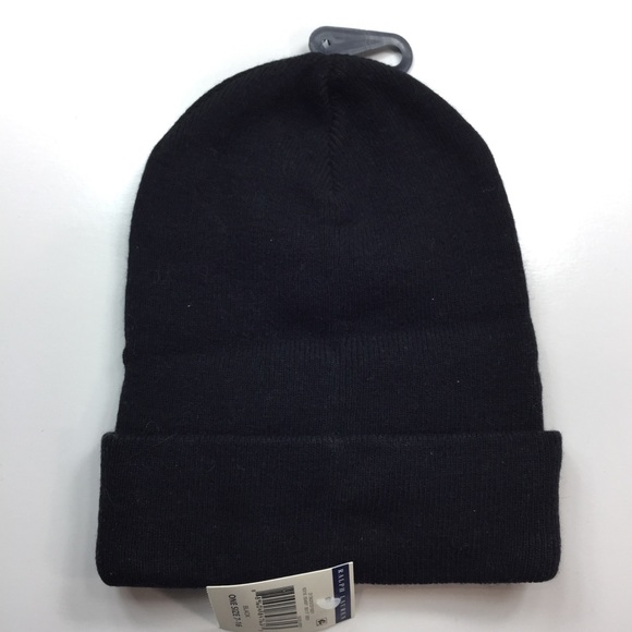 Ralph Lauren Girls Embroidered Beanie Cap - Picture 2 of 3